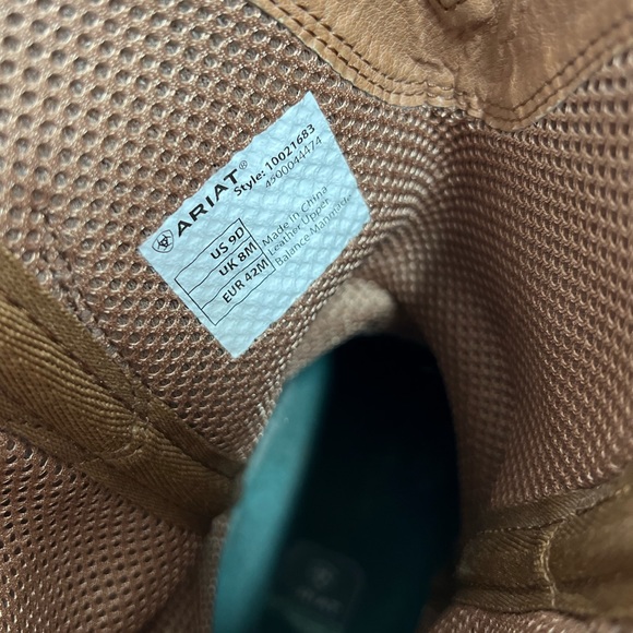 Ariat Boots men’s size 9D style 10021683 sidewinder western boots grizzly brown - Picture 13 of 15